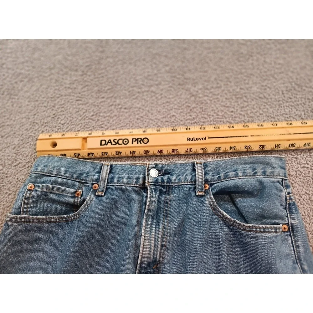 Levis 560 Comfort‎ Fit Jeans Men 33x34 Relaxed Tapered Blue Denim